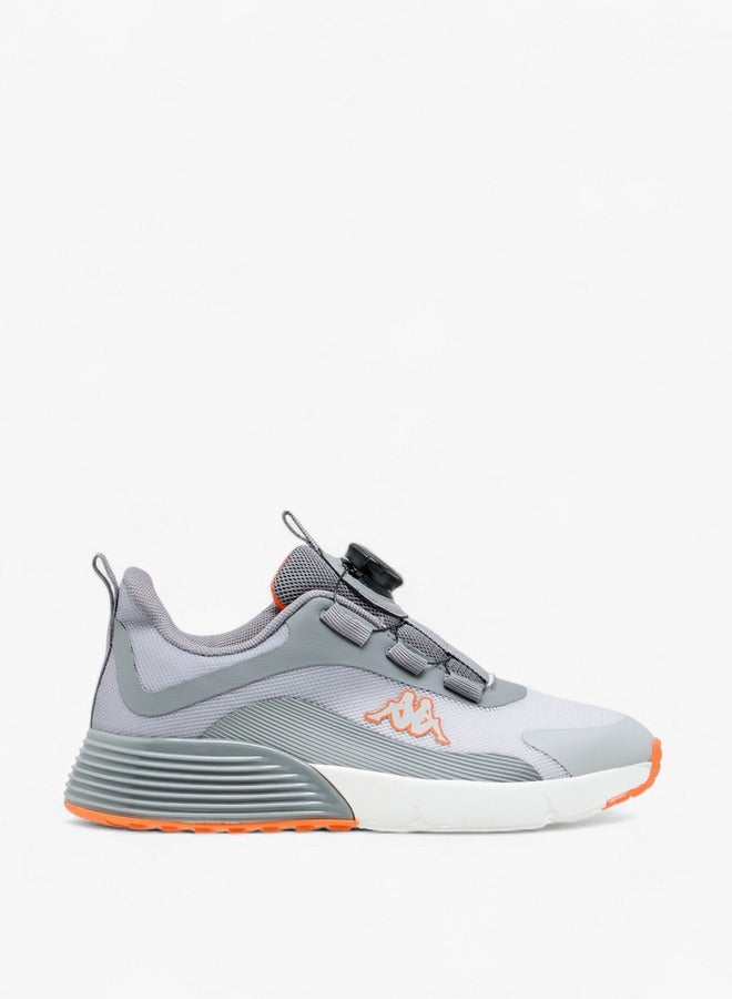 كابا حذاء رياضي للأولاد بطبعة شعار وإبزيم دوار - Image 1