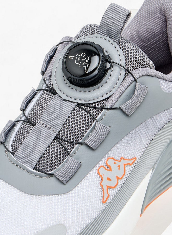 كابا حذاء رياضي للأولاد بطبعة شعار وإبزيم دوار - Image 4