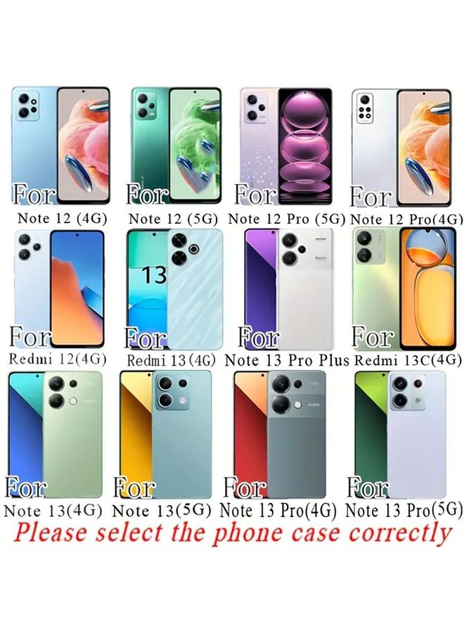 Blue Heavy Duty Shockproof Phone Case with Metal Stand for Redmi Note 13 Pro Plus - Image 2