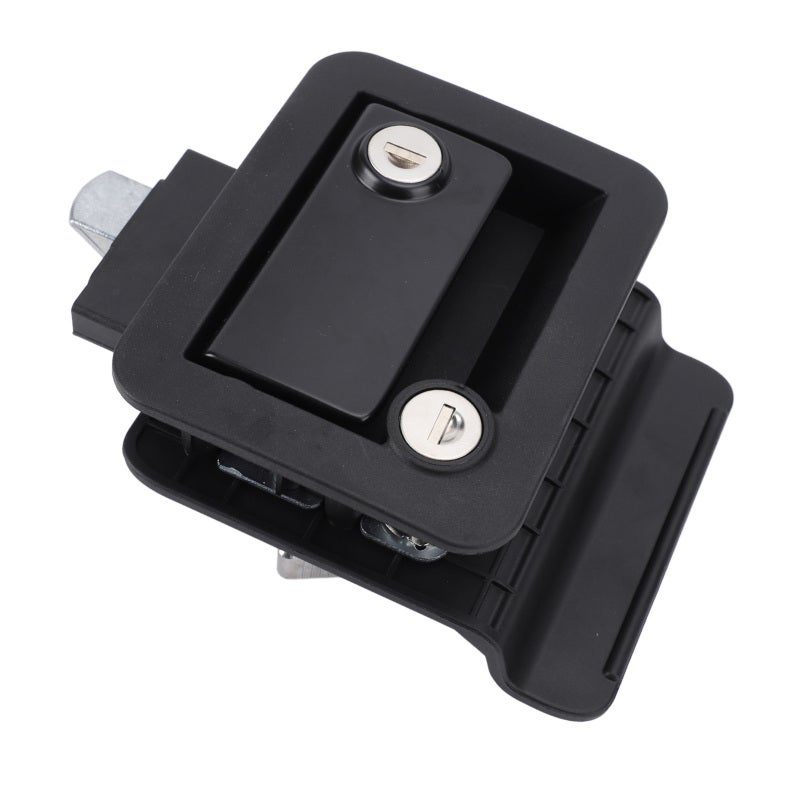 Zinc Alloy RV Door Lock With Dust Protection Foam Paddle Handle - Dual Lock Design For Travel Trailers - Image 2