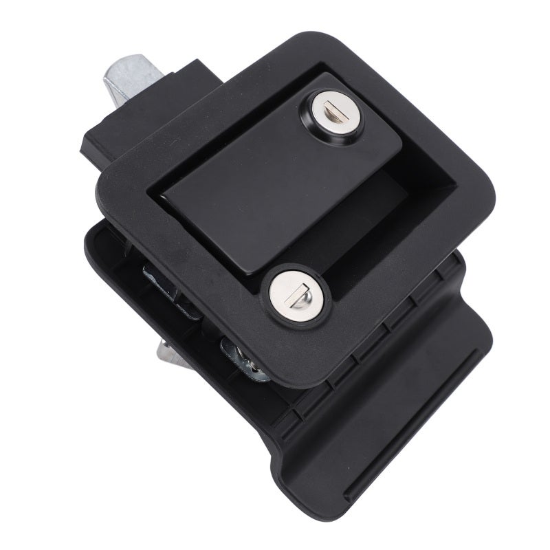 Zinc Alloy RV Door Lock With Dust Protection Foam Paddle Handle - Dual Lock Design For Travel Trailers - Image 3