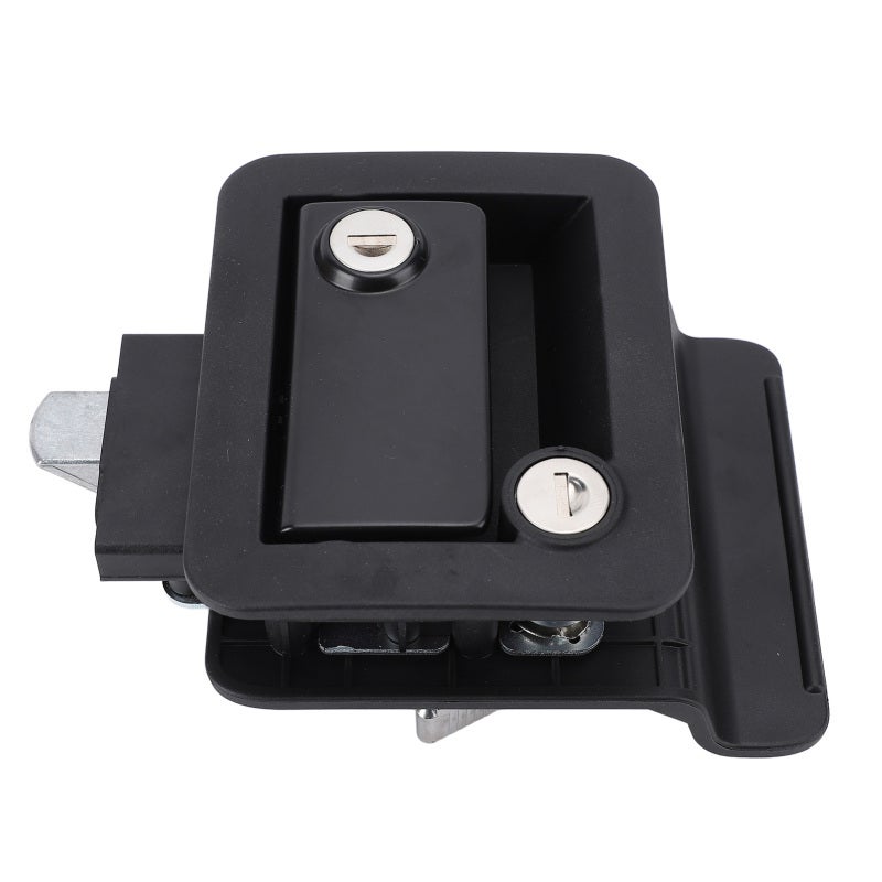 Zinc Alloy RV Door Lock With Dust Protection Foam Paddle Handle - Dual Lock Design For Travel Trailers - Image 5