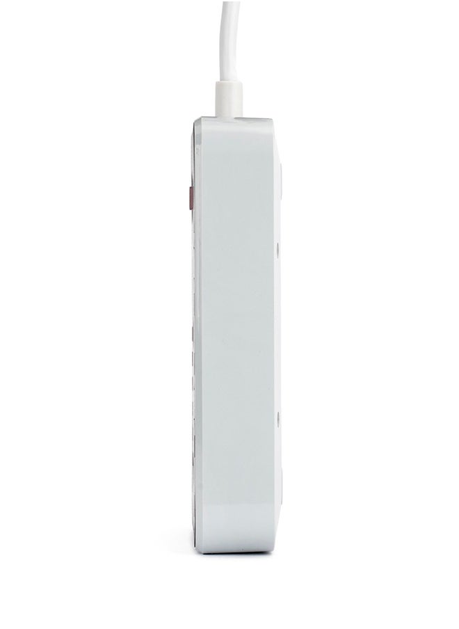 Generic - 3-Outlet Surge Protector Power Strip And 3-Port Universal USB Adapter - Image 1