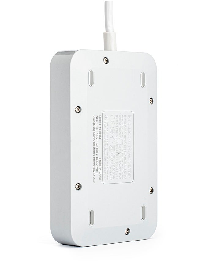 Generic - 3-Outlet Surge Protector Power Strip And 3-Port Universal USB Adapter - Image 1