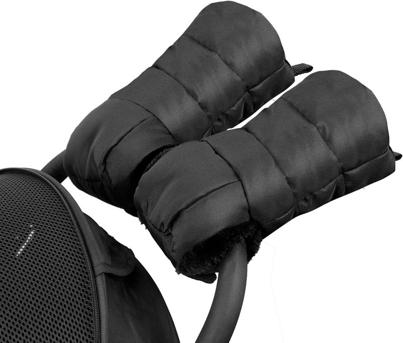 Aurya Stroller Gloves Universal Stroller Warmmuffs Winter AntiFreeze Warm Mittens for Pram Stroller Pushchair Handbar - Image 1
