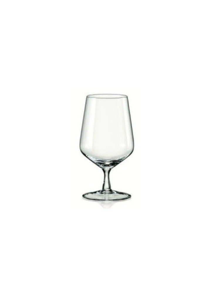 Crystalex Stem Beer Glass Siesta 550ml, Crystalline