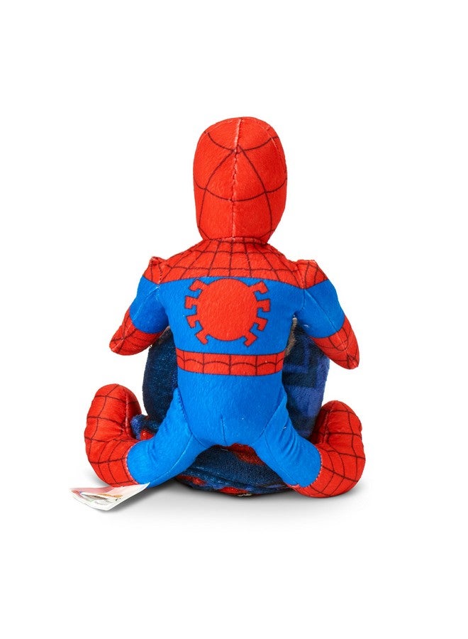 Northwest Northwest Character Hugger Pillow & Silk Touch Throw Blanket Set, 40" x 50", Spider-Man - Fearless Spidey  - Image 3