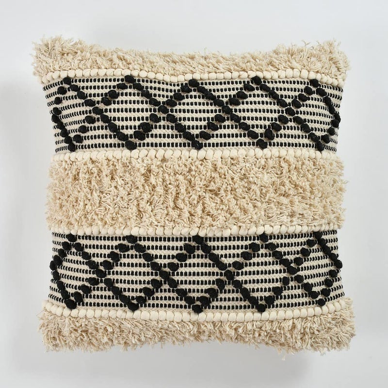 pepme pepme Tufted Cushion Cover Boondi Diamond 16x16 inches  - Image 2