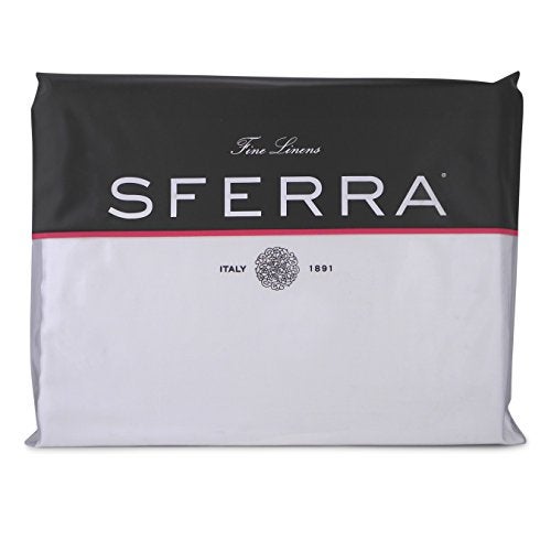 Sferra Grande Hotel Fitted Sheet - King - White - Image 1