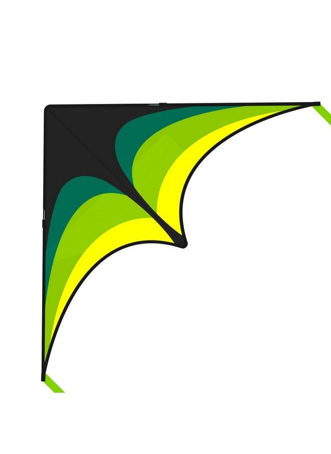Mint's Colorful Life Delta Kite For Kids & Adults, Extremely Easy To Fly Kite With 2 Ribbons And 300Ft Kite String, Best Kite For Beginner  - Image 2