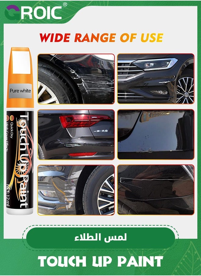 GROIC "Black Touch Up Paint for Cars, Quick And Easy Car Scratch Remover for Deep Scratches，Two-In-One Automotive Car Paint Scratch Repair for Vehicles, Touch Up Auto Paint for Erase Car Scratches "  - Image 5