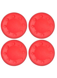 Generic Thumb Grips for PS4 and PS5 XBOX - Set of 4 - Red 