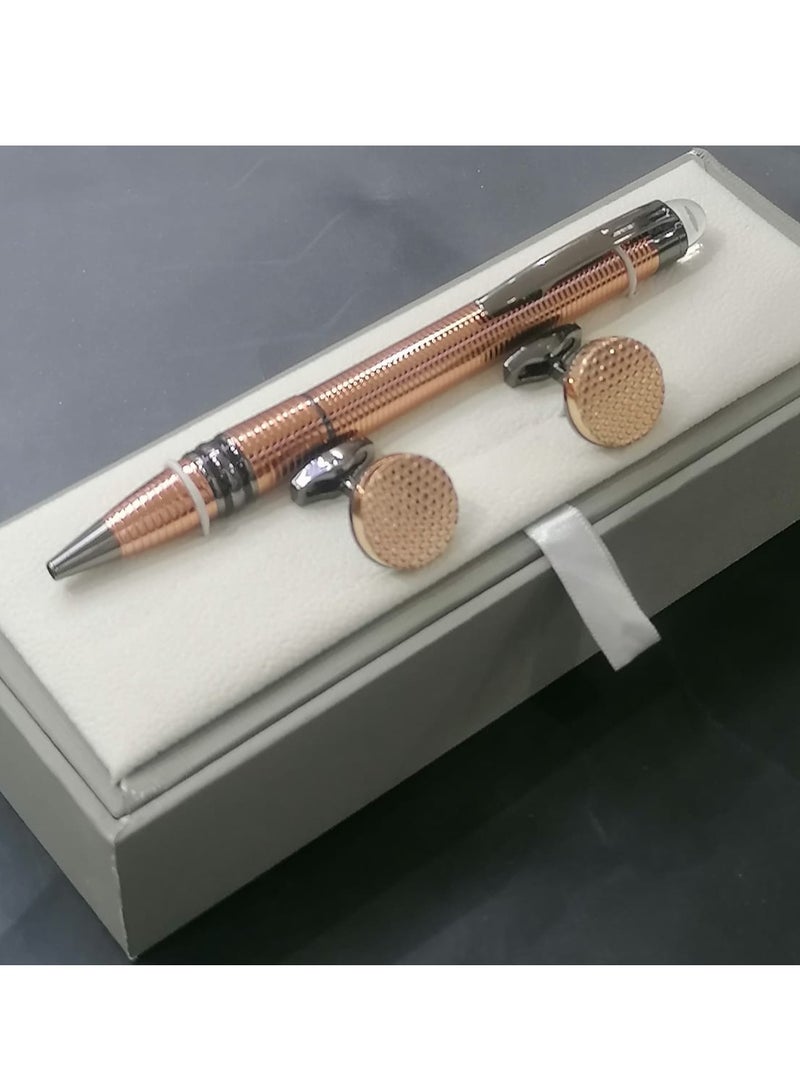 طقم قلم وكبك درجة اولى رجالي