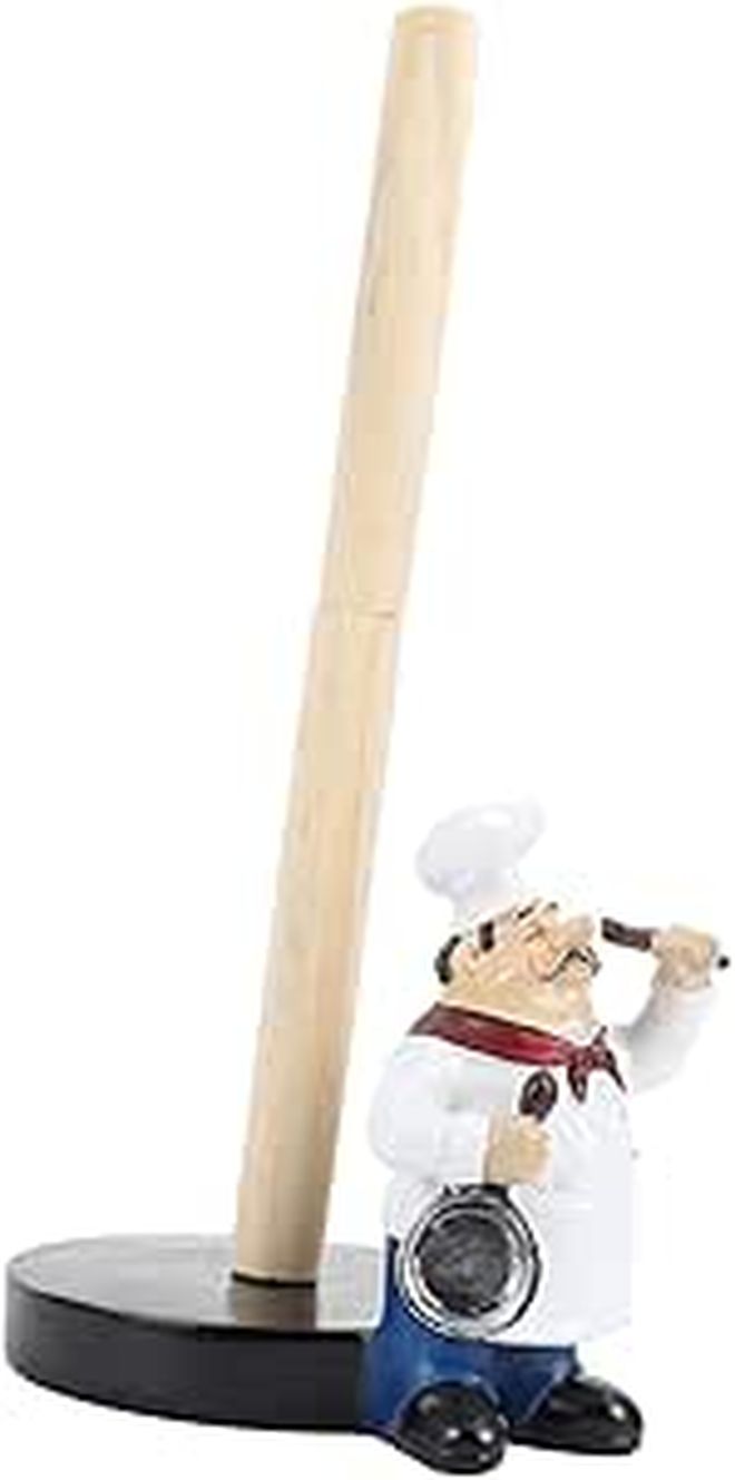 Vertical Tissue Holder Stand Space Saving Rack For Kitchen Bathroom - Image 1
