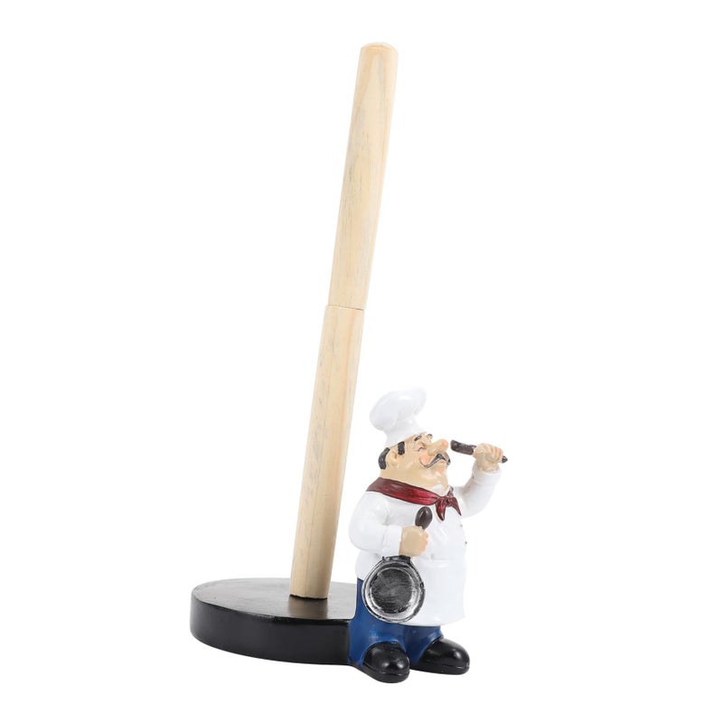Vertical Tissue Holder Stand Space Saving Rack For Kitchen Bathroom - Image 2