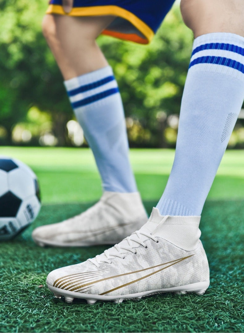 SKT Shiketro Men's Football Shoes For Outdoor Indoor Professional Youth Boys Football Shoes Unisex Football Shoes. - Image 3
