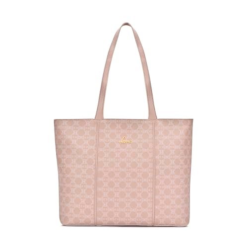 Lavie Women's Mono Neghan Monogram Print Tote Bag for Women | Tote Bag for Work | Ladies purse | Stylish Shoulder Bag | Gift for Women - Image 1