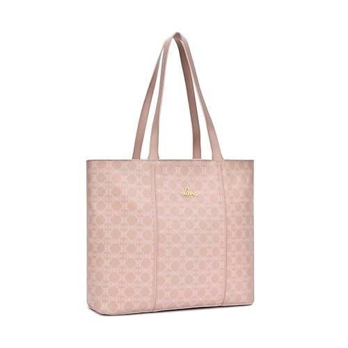 Lavie Women's Mono Neghan Monogram Print Tote Bag for Women | Tote Bag for Work | Ladies purse | Stylish Shoulder Bag | Gift for Women - Image 2