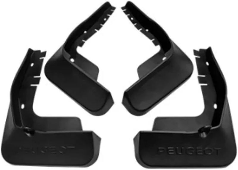 Peugeot 3008 2014 2016 Mud Flaps Splash Guards Punch Free Installation Black - Image 2