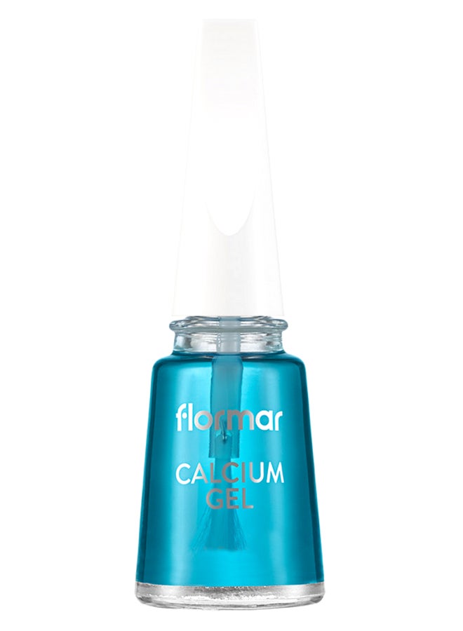 flormar Nail Care Calcium Gel Light Blue - Image 2