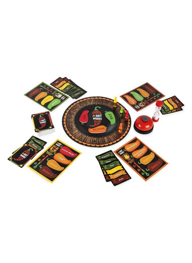 Spin Master Games - Hot Words, Word Guessing Party Game, Board Game For Ages 12 & Up, By Spin Master - Image 1