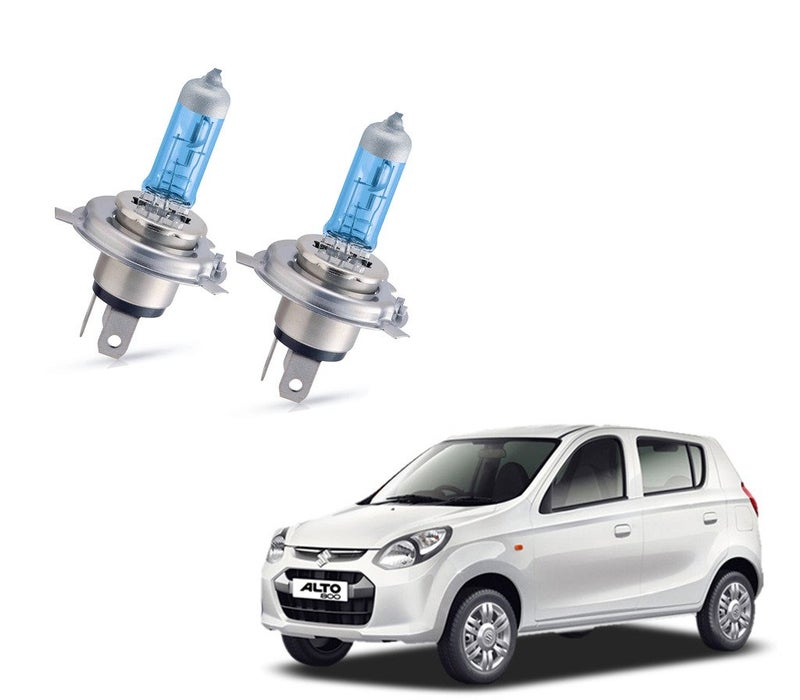 Auto Pearl H4 Ultra High Beam Halogen Head Lamp Bulb Compatible with- Alto 800 (Set of 2) - Image 1
