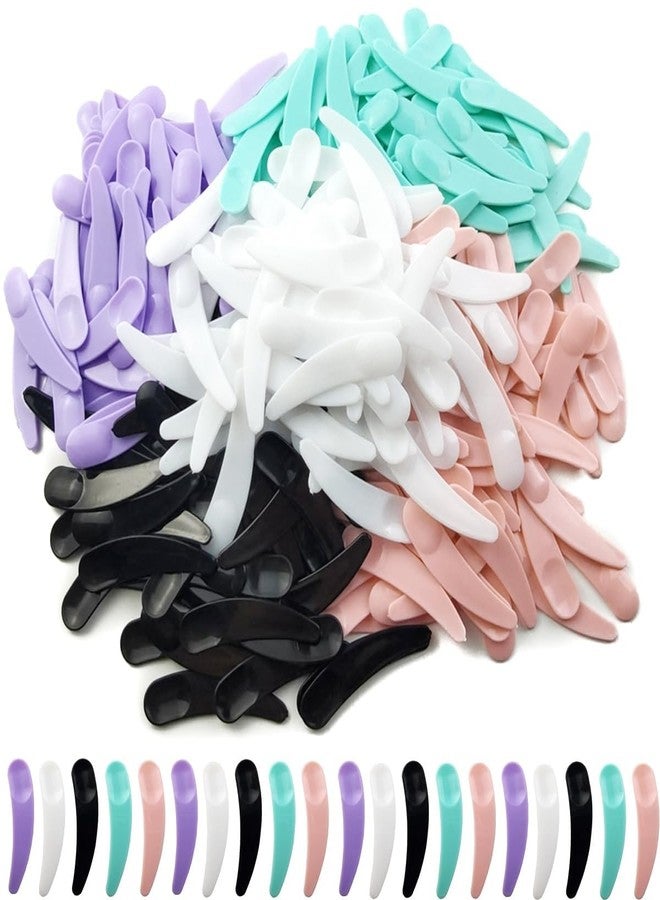 Ghelonadi 20PCS Cosmetic Spatulas, Small Makeup Spatula, Mini Plastic Makeup Scoop for Mixing and Sampling, Skin Care Facial Cream Mask Spatula (Multicolor) - Image 1