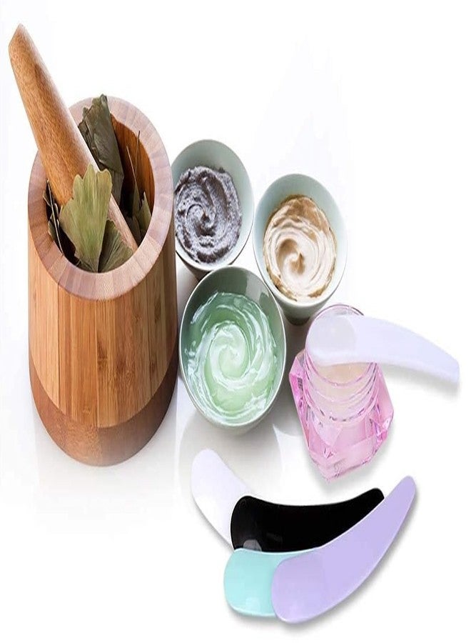 Ghelonadi 20PCS Cosmetic Spatulas, Small Makeup Spatula, Mini Plastic Makeup Scoop for Mixing and Sampling, Skin Care Facial Cream Mask Spatula (Multicolor) - Image 5