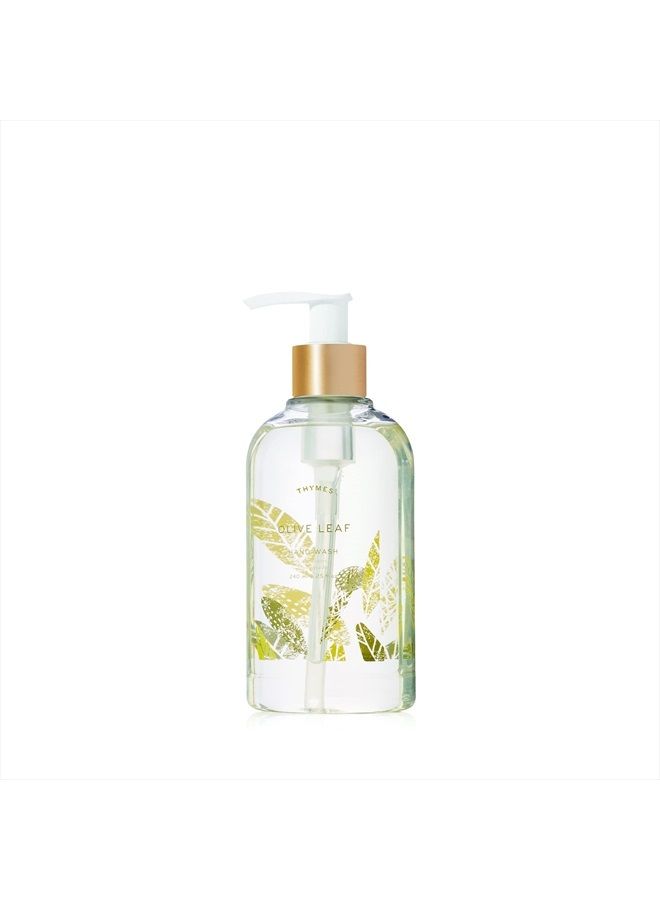 Thymes Olive Leaf Hand Wash - Liquid Hand Soap In Pump Bottle (8.25 Fl Oz) - Image 1