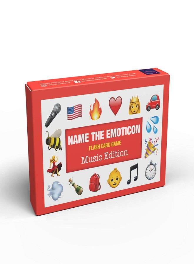 Bubblegum Stuff - Name The Emoticon Game - Music Edition - Fun Memory Game - Suitable for Family, Kids, Teenagers & Adults - Music Edition - Great Gift - Games Night Idea! - Image 1