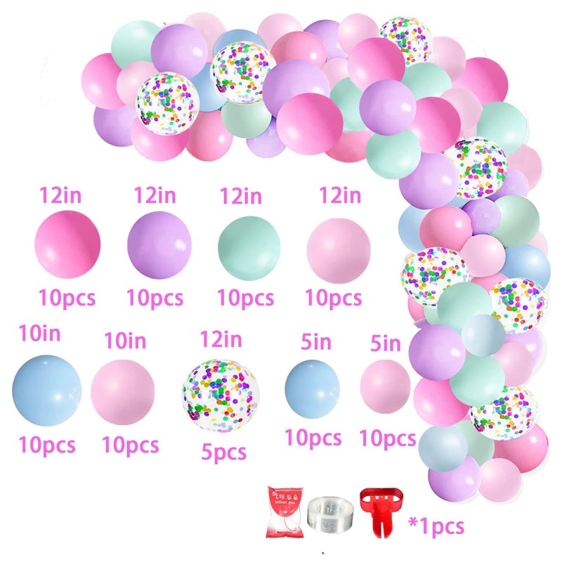 BEOXAGAR Four Ever Sweet Birthday Decorations, 4th Birthday Decorations Girl, Four Ever Sweet Balloon,Four Ever Sweet Birthday Party - Image 2