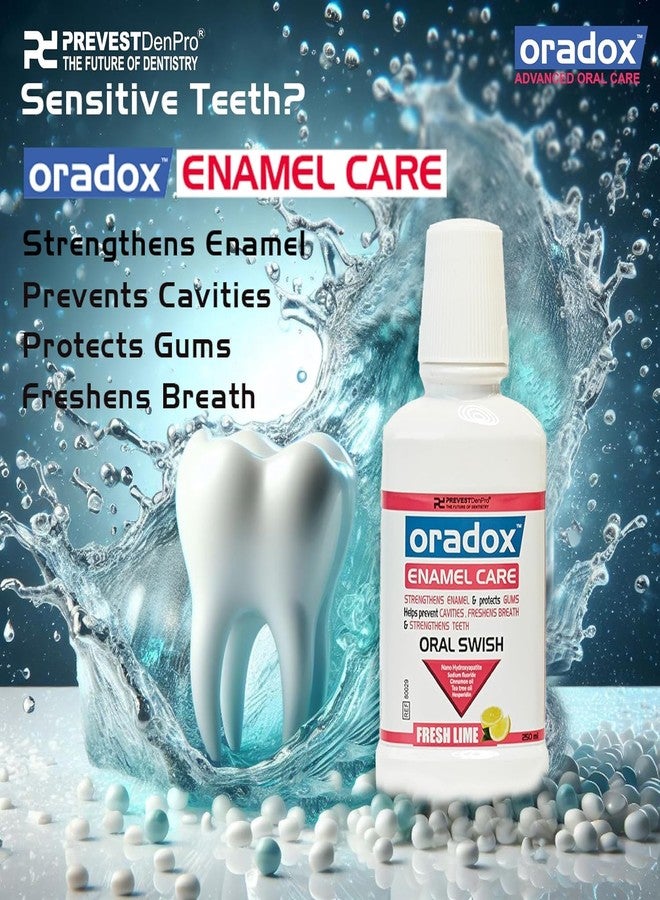 Oradox Enamel Care Oral Swish | Mouth Wash | Strengthens enamel and protects gums | Enamel Care Oral Swish | 100 ml - Image 2