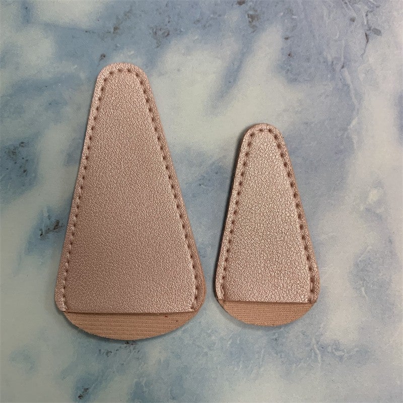Fashion Beauty Cutters Large Small Size Protective Case Thickened Storage Case 12 Color Printable Logo Eyebrow Cutters Makeup Cutters Leather Case - Image 1