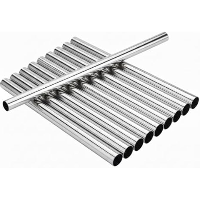 RADIATOR PIPE SLEEVES FOR 15MM PIPEWORK - POLISHED CHROME EFFECT - Image 1