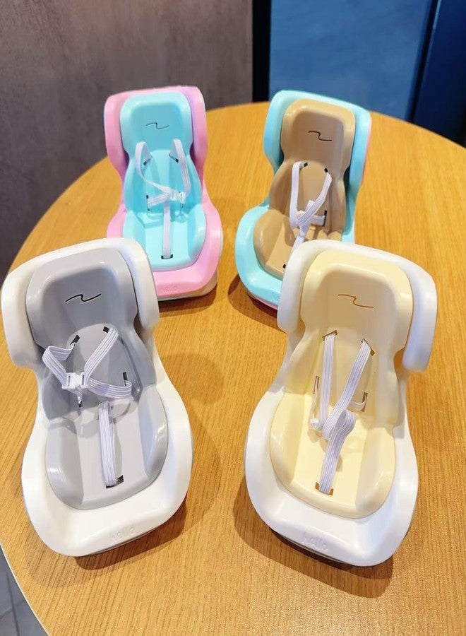 NUJOLI Doll car seat Compatible with 17cm Labu with Air Vent Clip and Desktop Display, Cute and Functional Car Ornament for Blind Box Doll Fans, Collectors - Image 2