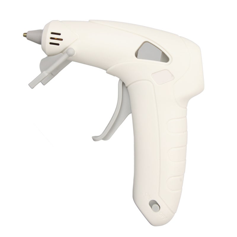 Cordless Hot Glue Device: Mini USB Rechargeable Fast Heating - Long Usage Time Ergonomic Handle Foldable Stand Leakproof Technology for Children DIY Home Office School Projects - Image 1