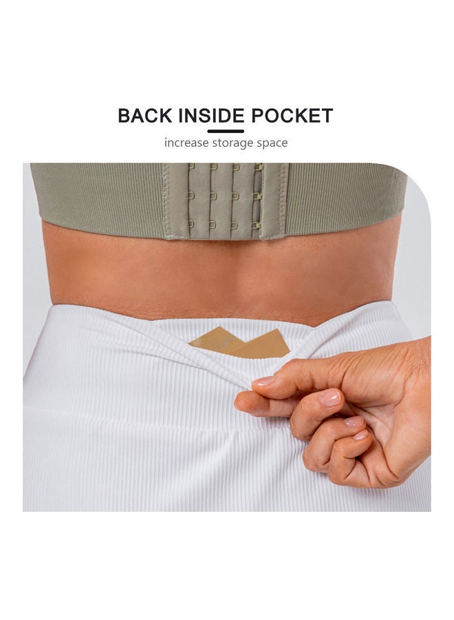 NIBEMINENT Women Sports Tennis Skirt with Inner Shorts Pockets M 26.00 X 1.00 21.00cm  - Image 3