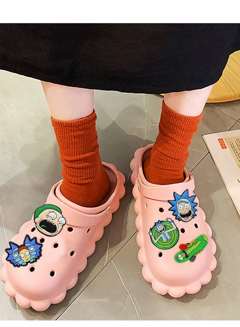 KASTWAVE Shoe Decoration Charms, 23 PCS Cool Crocs Charms for Hole Hole Shoes Buckle Party Favors Bracelet Wristband Decorations for Men Women Kids - Image 2