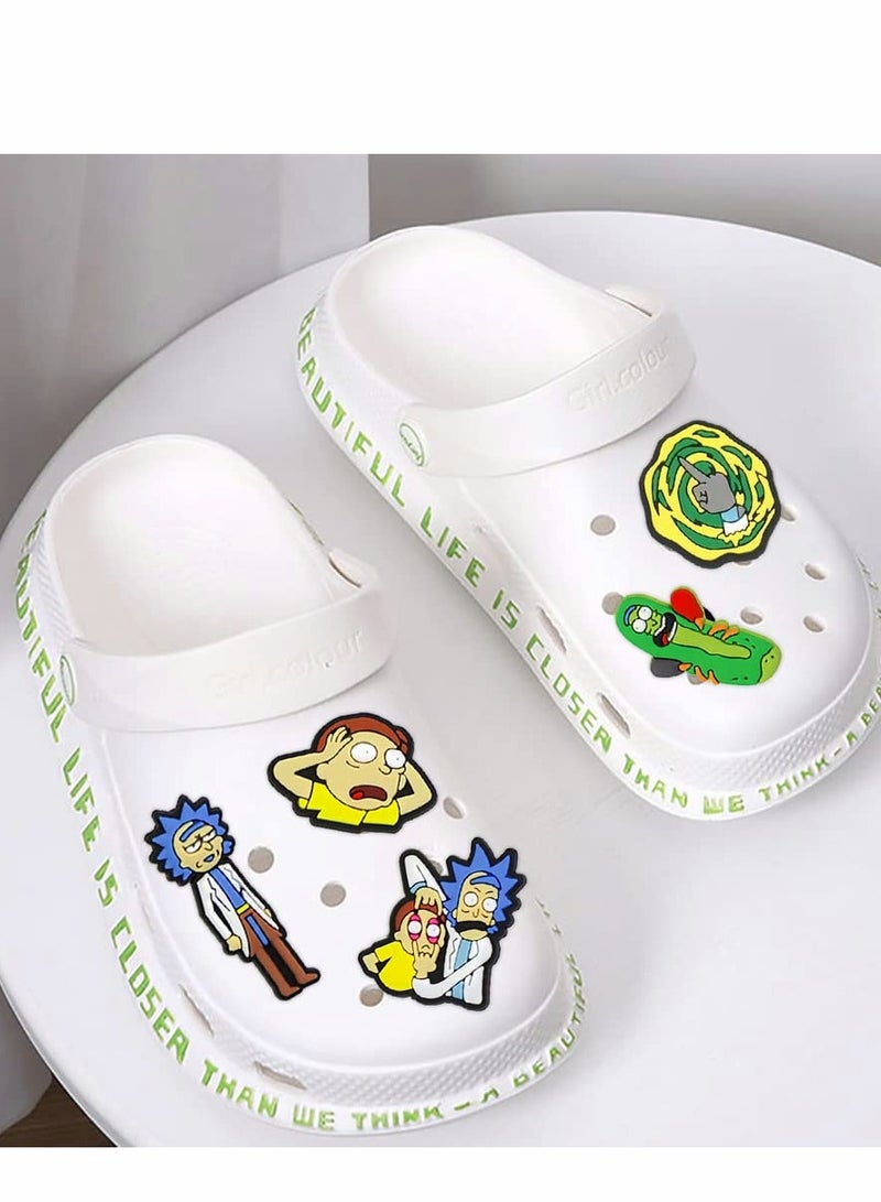 KASTWAVE Shoe Decoration Charms, 23 PCS Cool Crocs Charms for Hole Hole Shoes Buckle Party Favors Bracelet Wristband Decorations for Men Women Kids - Image 4