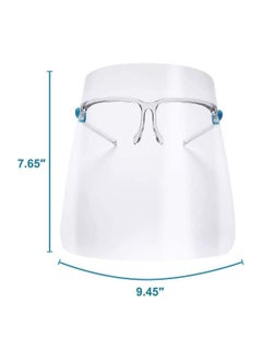 Y&D 10 Pack Face Shield Wearing Glasses Visor Transparent Anti-Fog Protect Eyes And  - Image 5