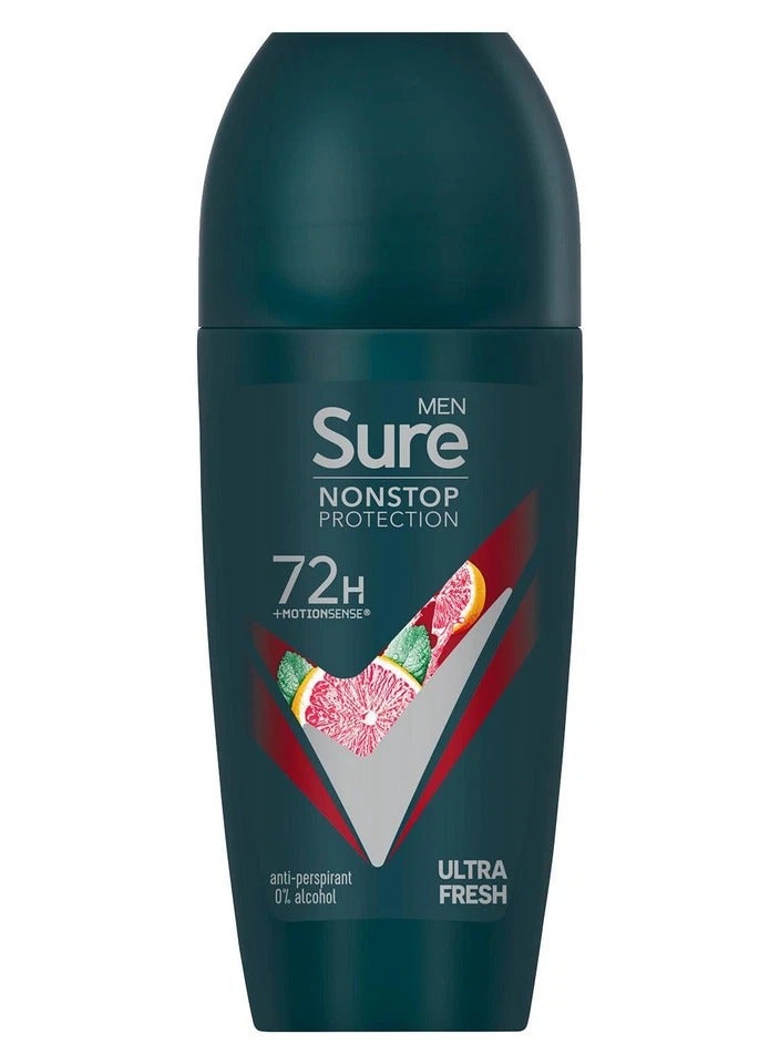 Sure سور مين ألترا فريش مضاد للتعرق رول أون، 50 مل - Image 1