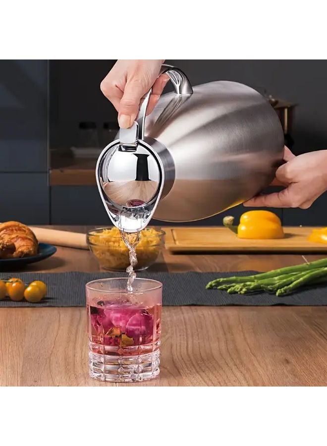 Large 101.44 Oz Stainless Steel Insulated Flask Double Wall Vacuum Sealed Thermal Jug For Hot And Cold Beverages Keeps Drinks Warm Or Cold For 24 Hours Durable Portable Perfect For Home And Office Use - Image 1