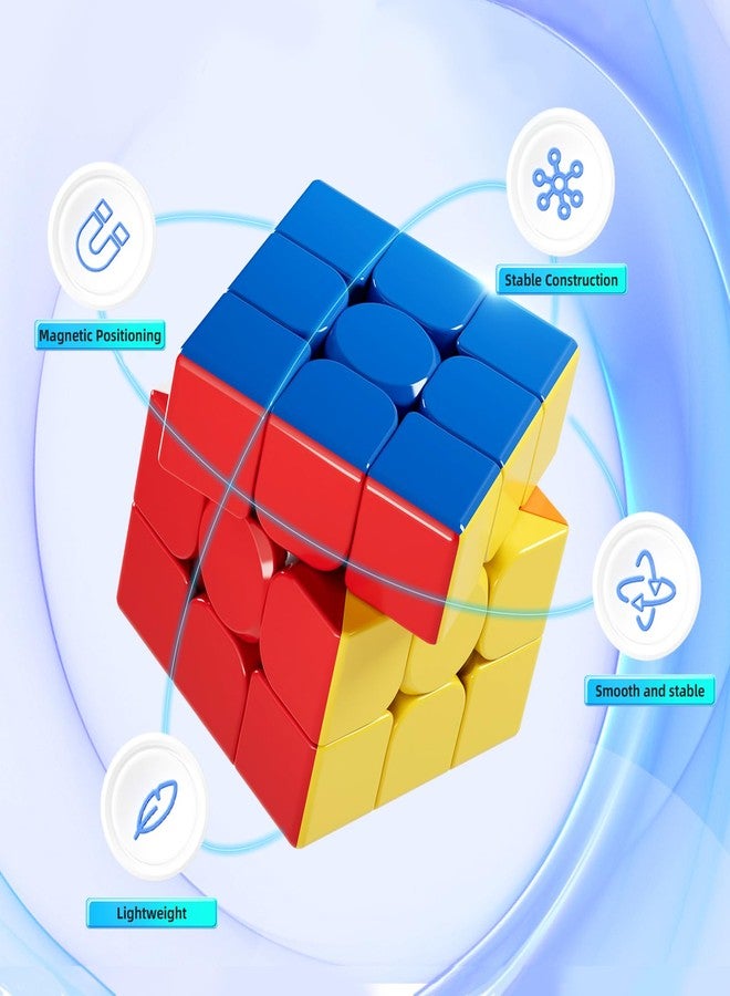 MoYu مكعب السرعة المغناطيسي مويو ميلونغ 2M - صندوق عرض على شكل روبوت، مكعب مغناطيسي 2x2 قابل للتعديل مع مرونة، يتحرك بسرعة وسلاسة بدون ملصقات - Image 4