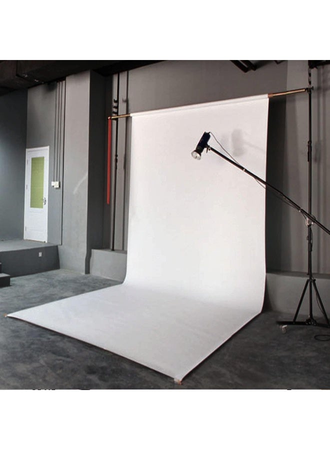 Professional 5x3M white Screen Backdrop for Photography Background, Large white Screen for Photoshoot, Game Live Steaming Video Conference (9X16Ft white Backdrop)  - Image 3