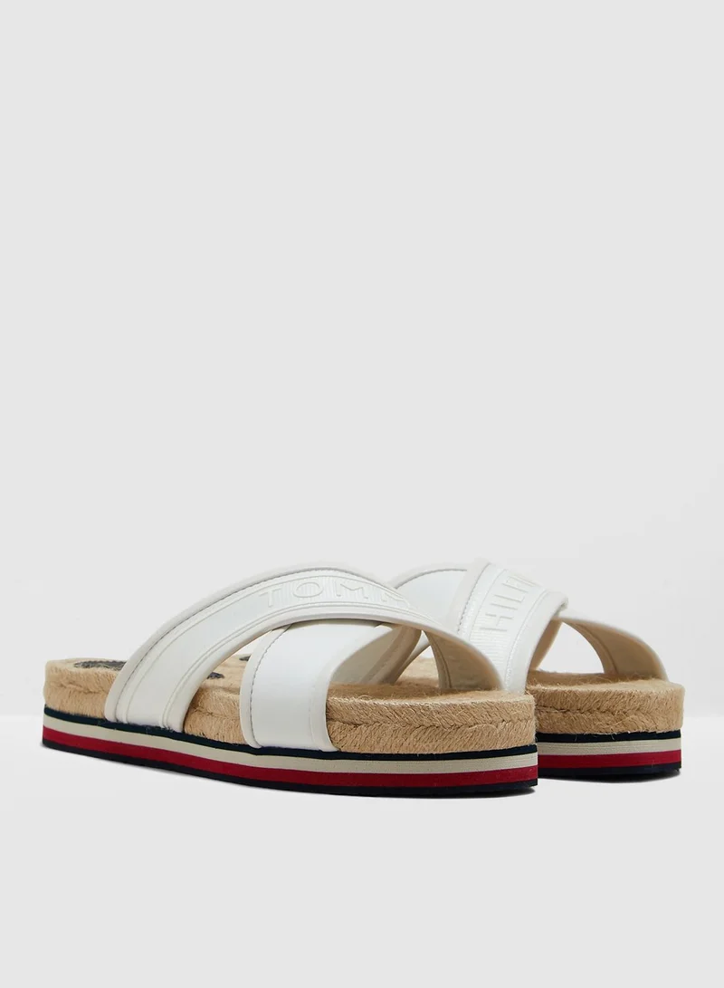 TOMMY HILFIGER Colorful Tommy Flat Sandal