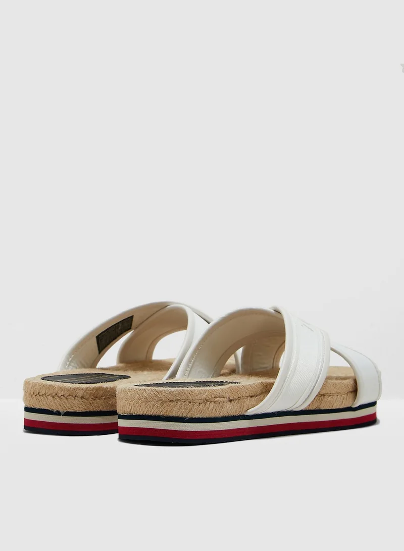 TOMMY HILFIGER Colorful Tommy Flat Sandal