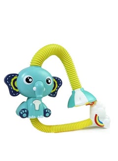 COOLBABY boy children bath toys bathroom water toys elephant shower head mint green