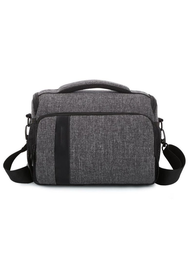 Y&D Polyester DSLR Camera Shoulder Bag Grey - Image 1