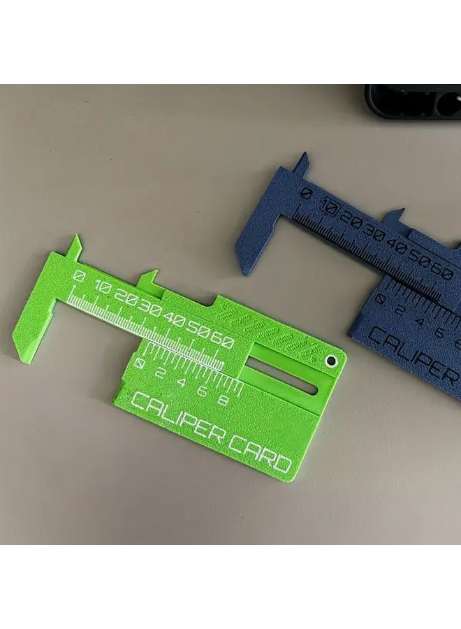 Black High Precision Portable Vernier Caliper Lightweight Scratch Resistant PLA Material - Image 4