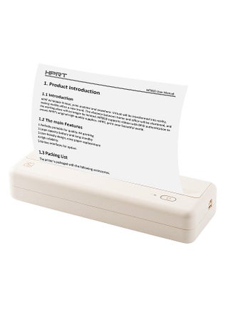 MT810 A4 Portable Paper Printer Thermal Printing Wireless BT Connect Compatible with iOS and Android Mobile Photo Printer Support 210mm/110mm with 1 A4 ThermaL Paper Roll - pzsku/ZF37582F3C8E64D776559Z/45/_/1690535452/93989665-ebb2-463a-80f9-086016b7cd0d